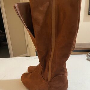 Time and Tru Tan Over the Knee Boots